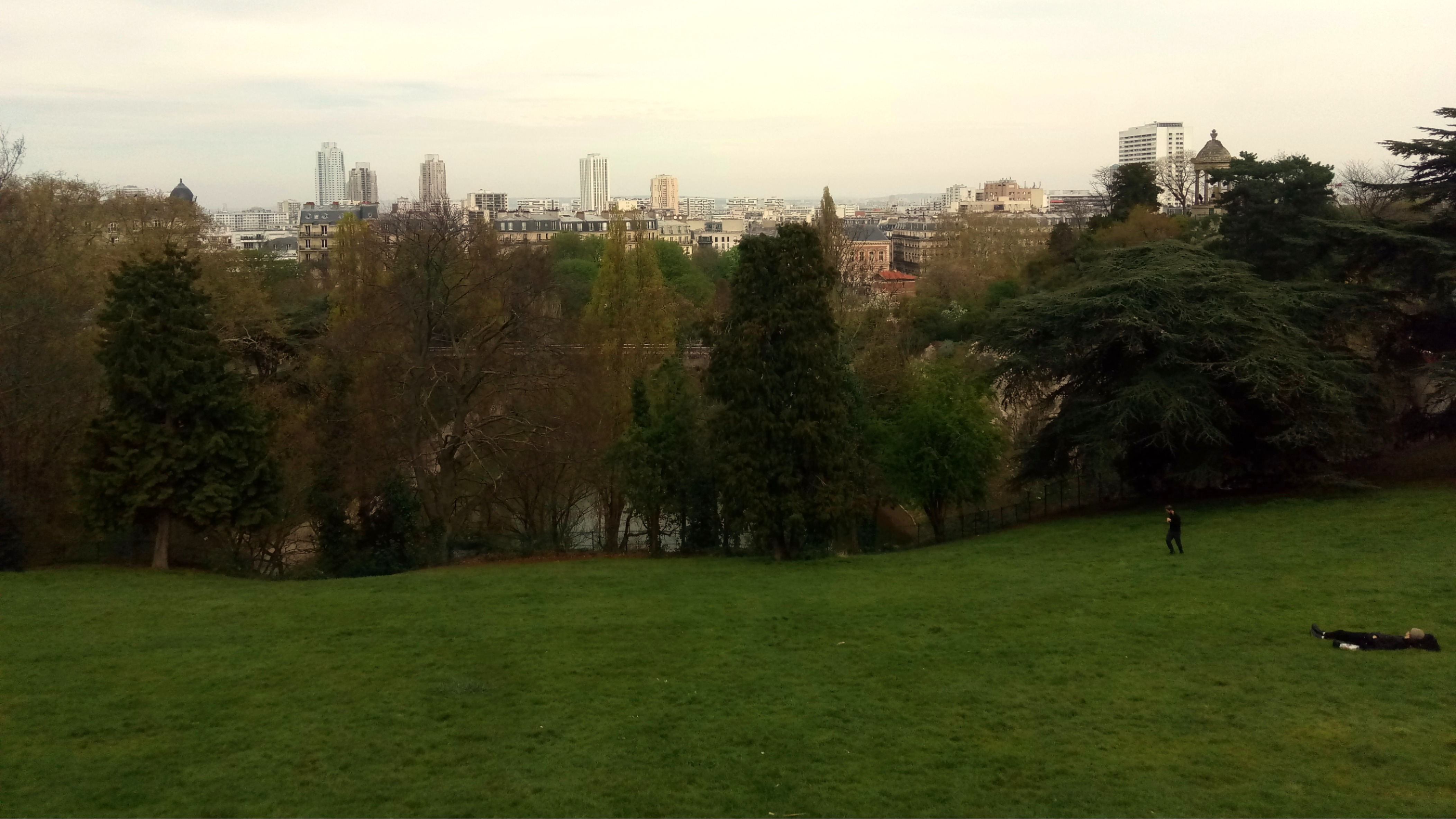 Vistas desde el pabellón propuesto